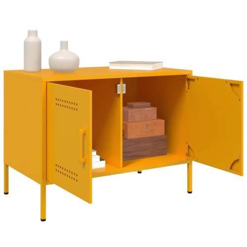 TV ormarići 2 kom boja senfa 68 x 39 x 50,5 cm čelični - Žuta 2 Cijena