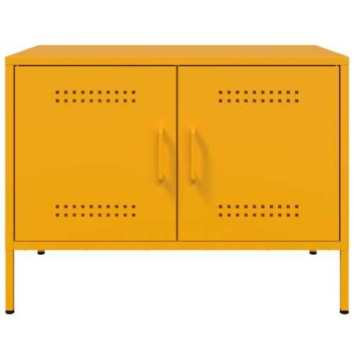 TV ormarići 2 kom boja senfa 68 x 39 x 50,5 cm čelični - Žuta 2 Cijena