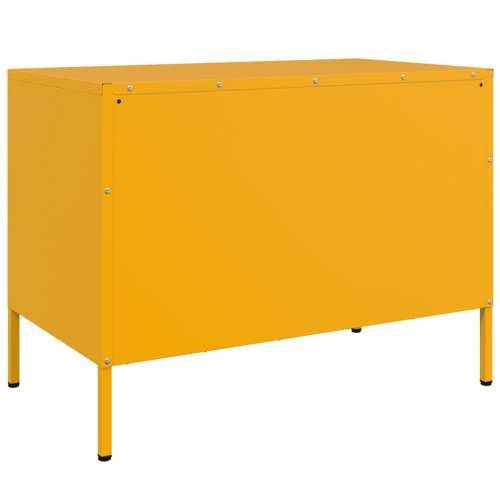 TV ormarići 2 kom boja senfa 68 x 39 x 50,5 cm čelični - Žuta 2 Cijena
