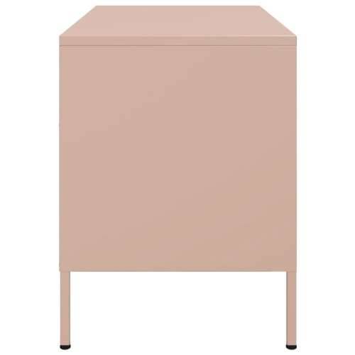 TV ormarići 2 kom ružičasti 68 x 39 x 50,5 cm čelični - Ružičasta 2 Cijena