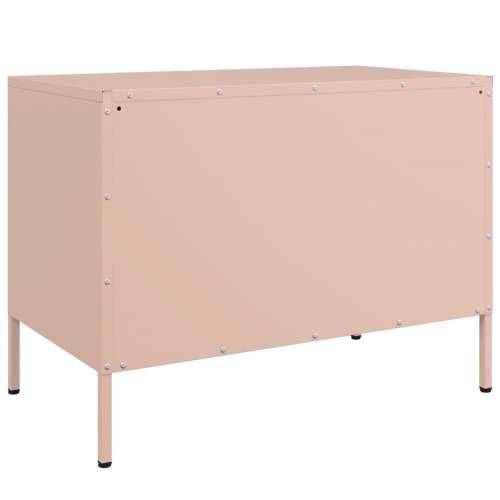TV ormarići 2 kom ružičasti 68 x 39 x 50,5 cm čelični - Ružičasta 2 Cijena