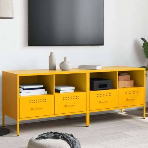 TV ormarići 2 kom boja senfa 68 x 39 x 50,5 cm čelični - Žuta 2 Cijena