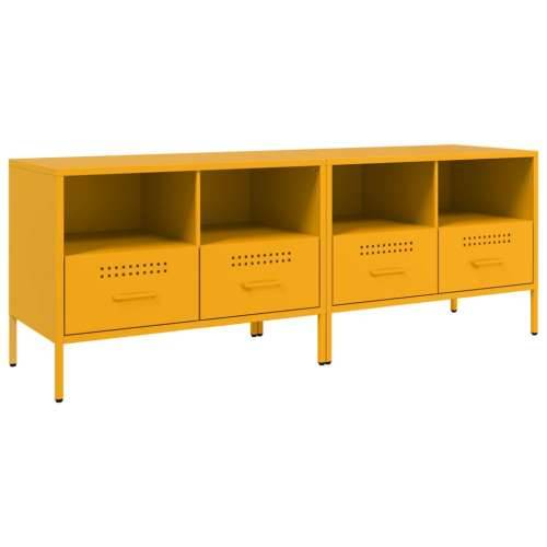 TV ormarići 2 kom boja senfa 68 x 39 x 50,5 cm čelični - Žuta 2 Cijena