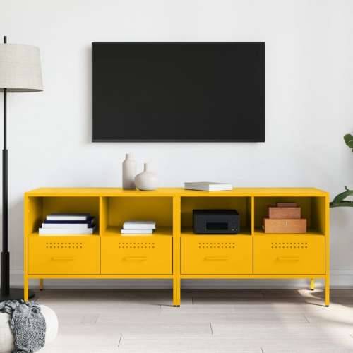 TV ormarići 2 kom boja senfa 68 x 39 x 50,5 cm čelični - Žuta 2 Cijena