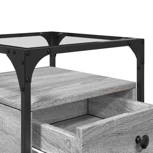 Noćni ormarići 2 kom boja hrasta 40x40x55 cm konstruirano drvo - Sivi hrast sonoma 2 Cijena