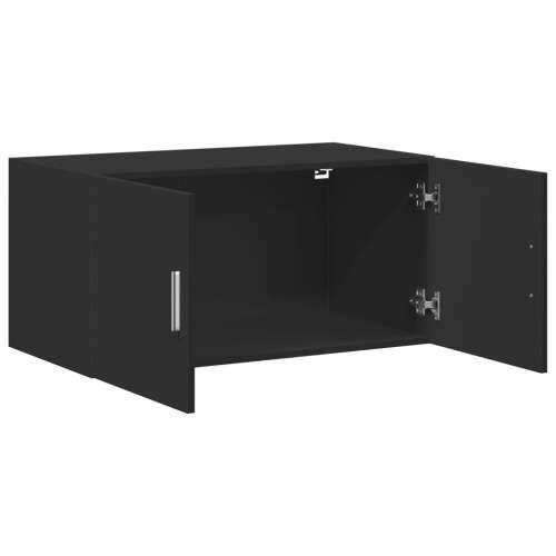Zidni ormarić crni 80x42,5x40 cm od konstruiranog drva - Crna 1 Cijena