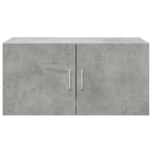 Zidni ormarić boja betona 80x42,5x40 cm od konstruiranog drva - Beton siva 1 Cijena