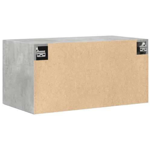 Zidni ormarić boja betona 80x42,5x40 cm od konstruiranog drva - Beton siva 1 Cijena
