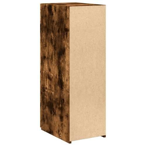 Komoda boja dimljenog hrasta 30x42,5x93 cm konstruirano drvo - Dimljeni hrast 1 Cijena
