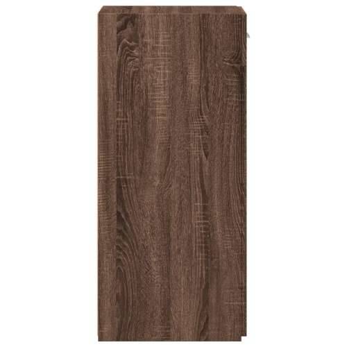 Komoda boja smeđeg hrasta 30x42,5x93 cm od konstruiranog drva - Smeđi hrast 1 Cijena