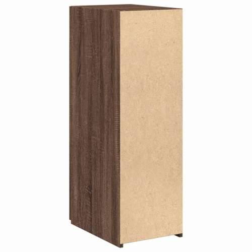 Komoda boja smeđeg hrasta 30x42,5x93 cm od konstruiranog drva - Smeđi hrast 1 Cijena