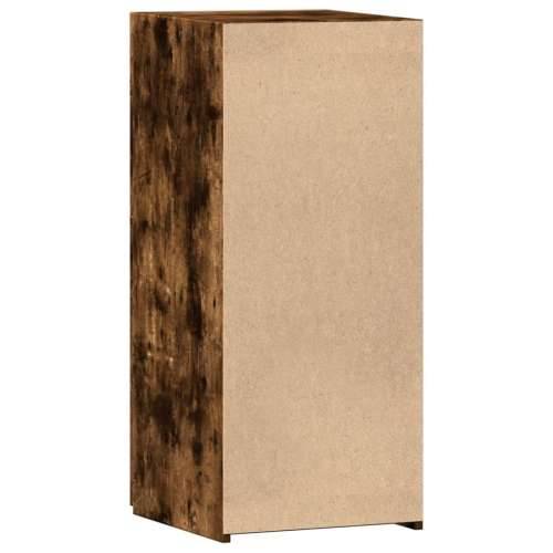 Komoda boja dimljenog hrasta 40x42,5x93 cm konstruirano drvo - Dimljeni hrast 1 Cijena