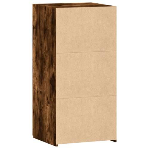 Komoda boja hrasta sonome 45 x 42,5 x 93 cm konstruirano drvo - Dimljeni hrast 1 Cijena