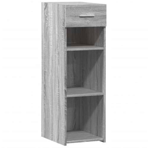 Komoda boja sivog hrasta sonome 30x42,5x93 cm konstruirano drvo - Sivi hrast sonoma 1 Cijena