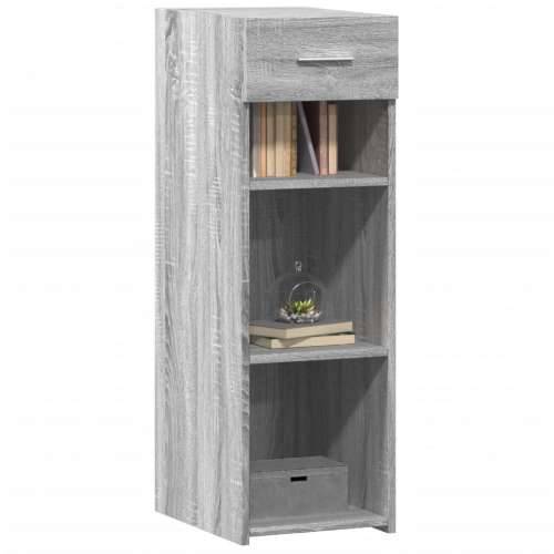 Komoda boja sivog hrasta sonome 30x42,5x93 cm konstruirano drvo - Sivi hrast sonoma 1 Cijena