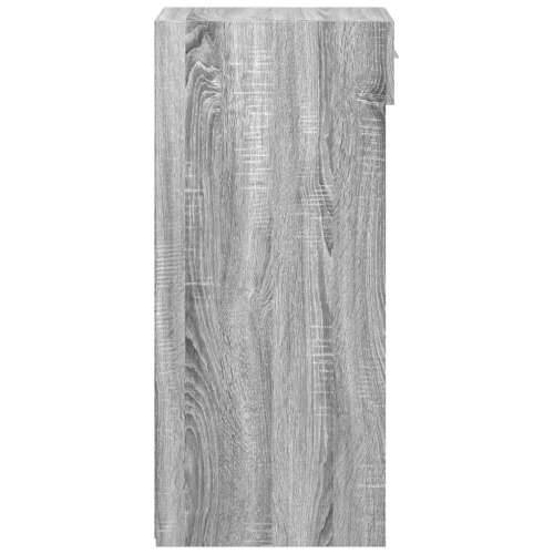 Komoda boja sivog hrasta sonome 30x42,5x93 cm konstruirano drvo - Sivi hrast sonoma 1 Cijena