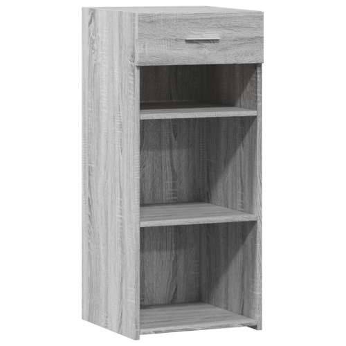 Komoda siva boja hrasta 40 x 42,5 x 93 cm od konstruiranog drva - Sivi hrast sonoma 1 Cijena