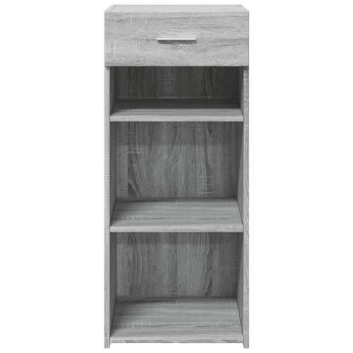 Komoda siva boja hrasta 40 x 42,5 x 93 cm od konstruiranog drva - Sivi hrast sonoma 1 Cijena