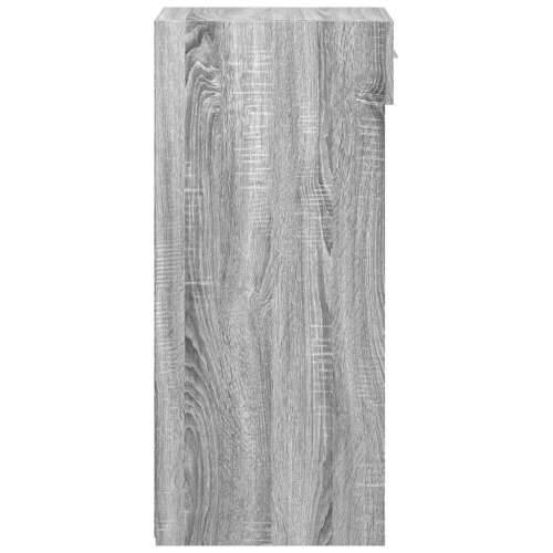 Komoda siva boja hrasta 40 x 42,5 x 93 cm od konstruiranog drva - Sivi hrast sonoma 1 Cijena