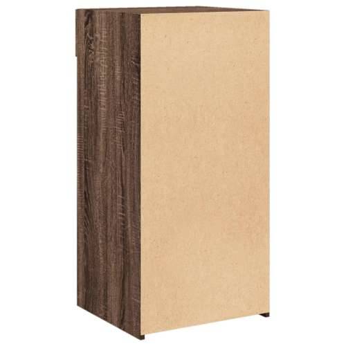 Komoda smeđa boja hrasta 45 x 42,5 x 93 cm konstruirano drvo - Smeđi hrast 1 Cijena
