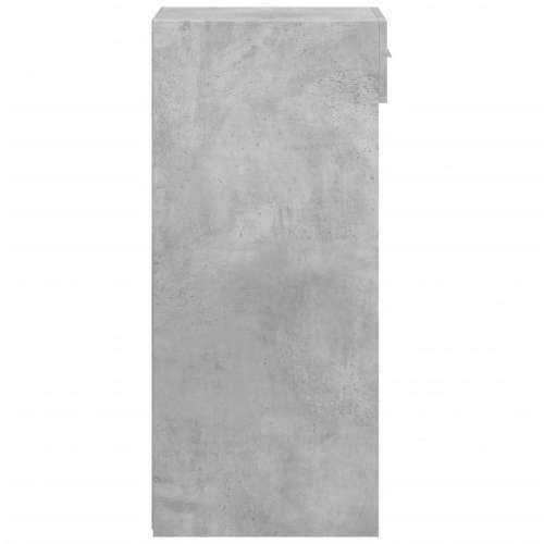 Komoda siva boja betona 50 x 42,5 x 93 cm od konstruiranog drva - Beton siva 1 Cijena