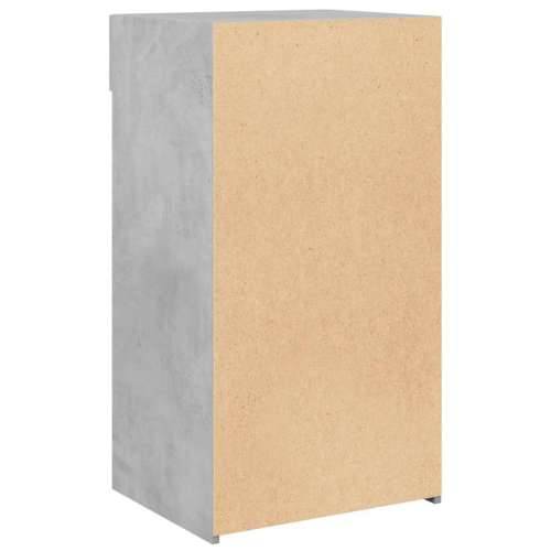Komoda siva boja betona 50 x 42,5 x 93 cm od konstruiranog drva - Beton siva 1 Cijena