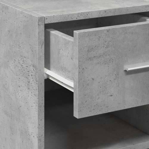 Komoda siva boja betona 50 x 42,5 x 93 cm od konstruiranog drva - Beton siva 1 Cijena