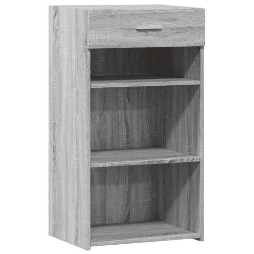 Komoda boja sivog hrasta sonome 50x42,5x93 cm konstruirano drvo - Sivi hrast sonoma 1 Cijena