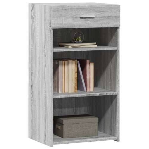 Komoda boja sivog hrasta sonome 50x42,5x93 cm konstruirano drvo - Sivi hrast sonoma 1 Cijena