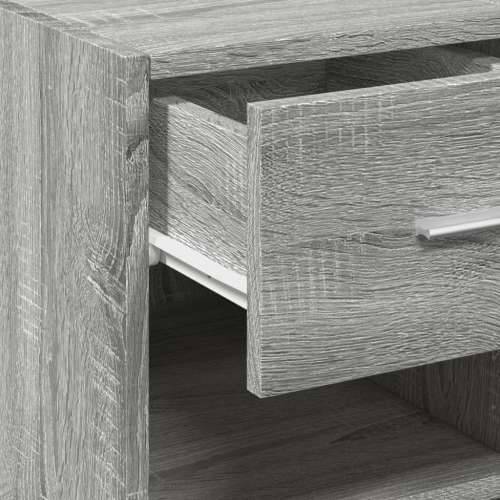 Komoda boja sivog hrasta sonome 50x42,5x93 cm konstruirano drvo - Sivi hrast sonoma 1 Cijena