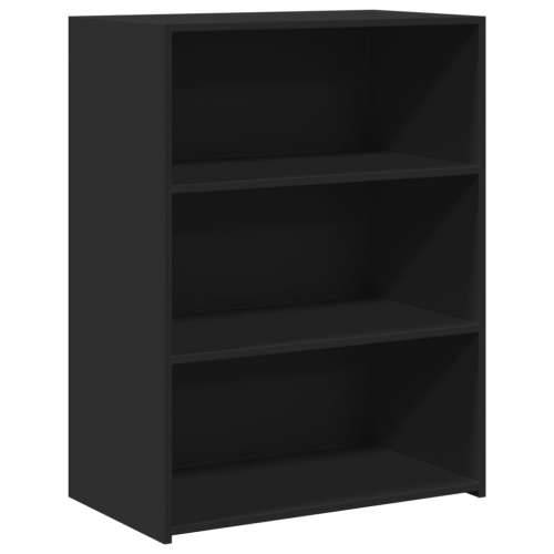 Komoda crna 70x41x93 cm od konstruiranog drva - Crna 1 Cijena