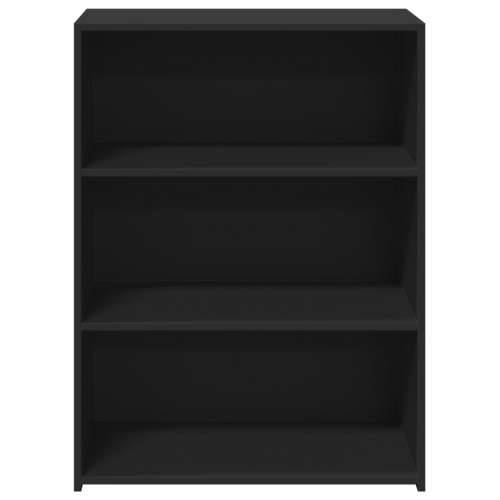 Komoda crna 70x41x93 cm od konstruiranog drva - Crna 1 Cijena