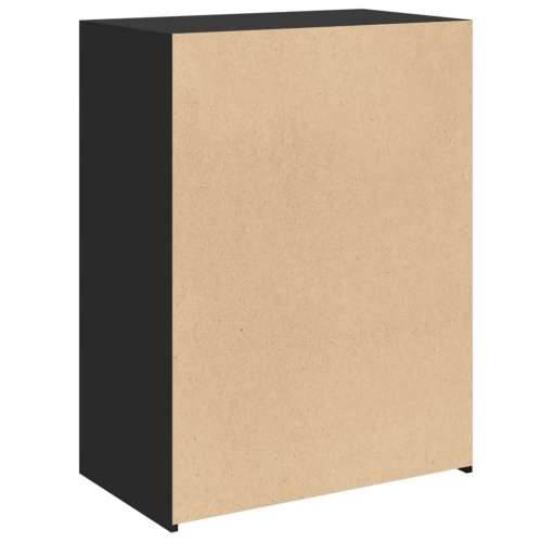 Komoda crna 70x41x93 cm od konstruiranog drva - Crna 1 Cijena