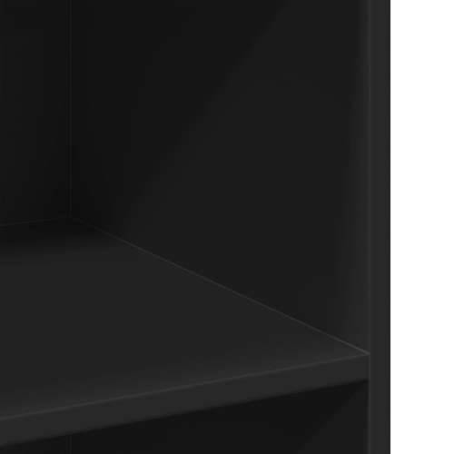 Komoda crna 70x41x93 cm od konstruiranog drva - Crna 1 Cijena