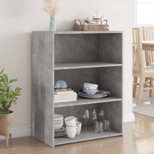 Komoda siva boja betona 70x41x93 cm od konstruiranog drva Beton siva 1 Cijena