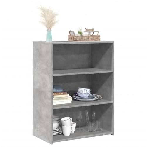 Komoda siva boja betona 70x41x93 cm od konstruiranog drva Beton siva 1 Cijena