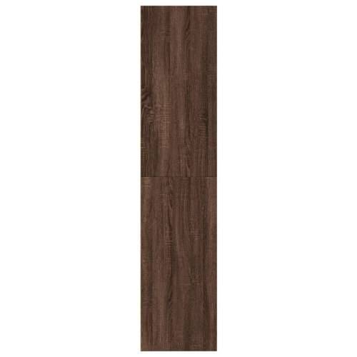 Visoka komoda boje hrasta 30x41x185 cm od konstruiranog drva - Smeđi hrast 1 Cijena