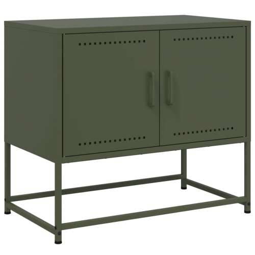 TV ormarić maslinasti 68,5 x 39 x 60,5 cm čelični - Zelena 1 Cijena