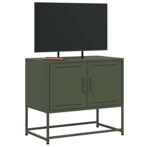 TV ormarić maslinasti 68,5 x 39 x 60,5 cm čelični - Zelena 1 Cijena