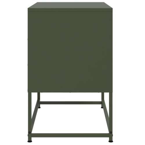 TV ormarić maslinasti 68,5 x 39 x 60,5 cm čelični - Zelena 1 Cijena