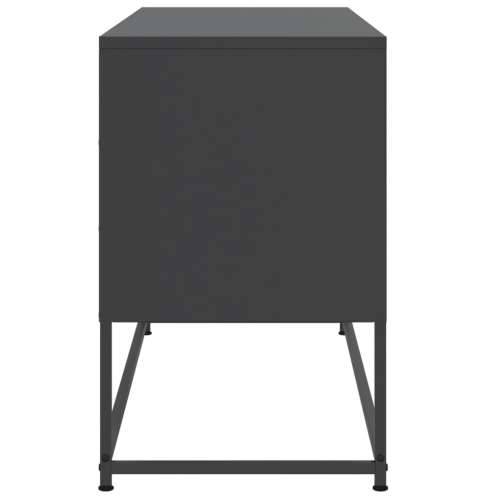 TV ormarić crni 100,5x39x60,5 cm čelični - Crna 1 Cijena
