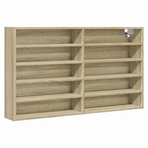 Vitrina boja hrasta sonome 100 x 15 x 58 cm konstruirano drvo - sonoma hrast 100 x 15 x 58 cm 1 Cijena