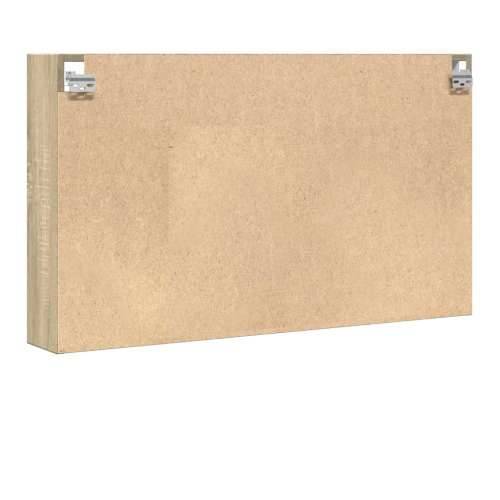 Vitrina boja hrasta sonome 100 x 15 x 58 cm konstruirano drvo - sonoma hrast 100 x 15 x 58 cm 1 Cijena