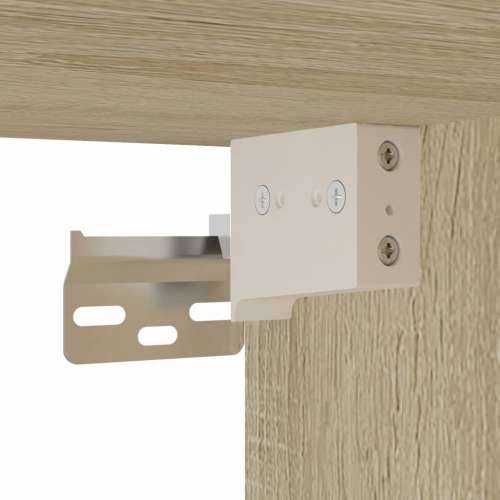 Vitrina boja hrasta sonome 100 x 15 x 58 cm konstruirano drvo - sonoma hrast 100 x 15 x 58 cm 1 Cijena