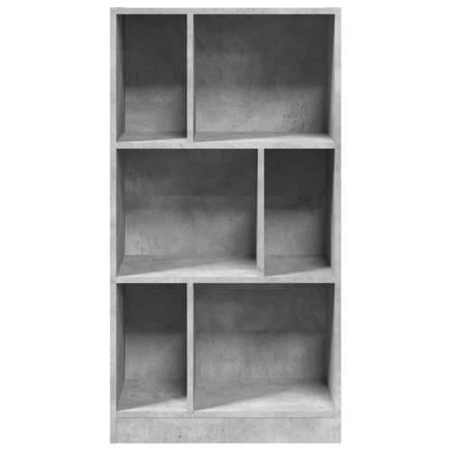 Regal za knjige boja betona 57x28,5x107,5 cm konstruirano drvo - Beton siva 1 107.5 cm Cijena