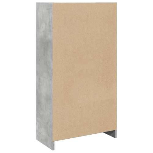 Regal za knjige boja betona 57x28,5x107,5 cm konstruirano drvo - Beton siva 1 107.5 cm Cijena