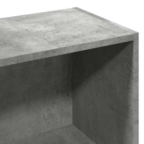 Regal za knjige boja betona 57x28,5x107,5 cm konstruirano drvo - Beton siva 1 107.5 cm Cijena
