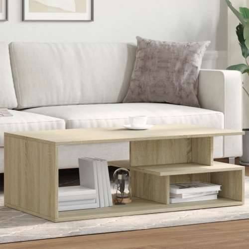 Stolić za kavu boja hrasta 102 x 55 x 35 cm konstruirano drvo - sonoma hrast 1 Cijena