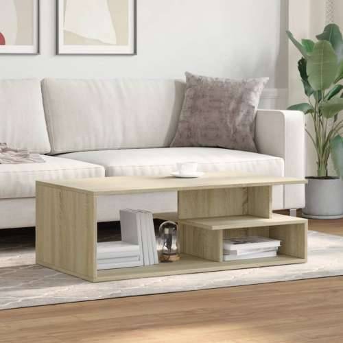 Stolić za kavu boja hrasta 102 x 55 x 35 cm konstruirano drvo - sonoma hrast 1 Cijena