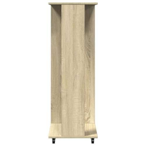 Ormar s kotačima boja hrasta 102x38x110 cm konstruirano drvo - sonoma hrast 1 Cijena
